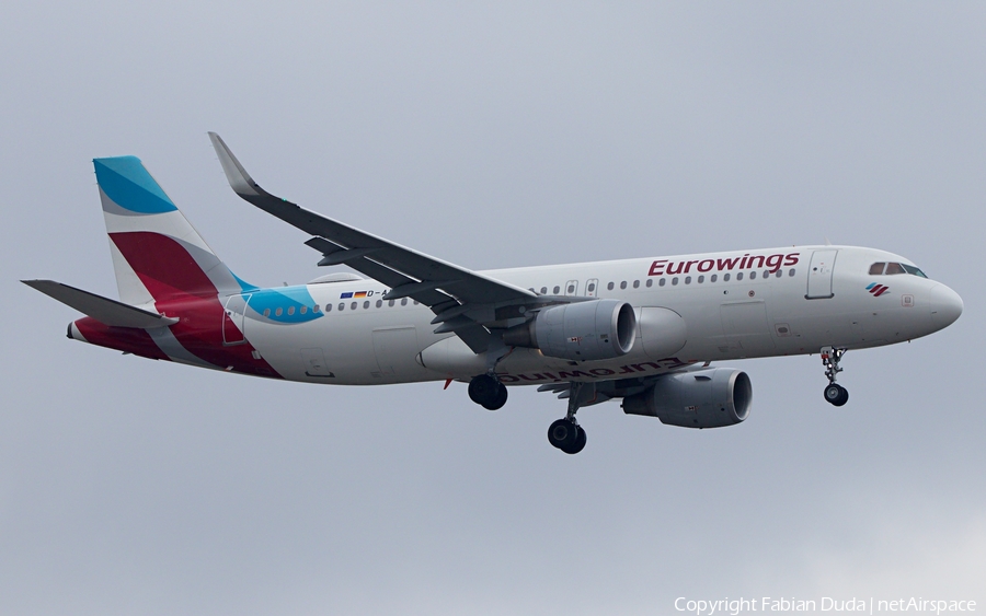 Eurowings Airbus A320-214 (D-AEWI) | Photo 312402