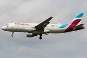 Eurowings Airbus A320-214 (D-AEWI) at  Hamburg - Fuhlsbuettel (Helmut Schmidt), Germany