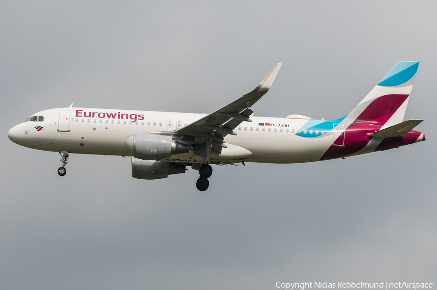 Eurowings Airbus A320-214 (D-AEWI) | Photo 339619