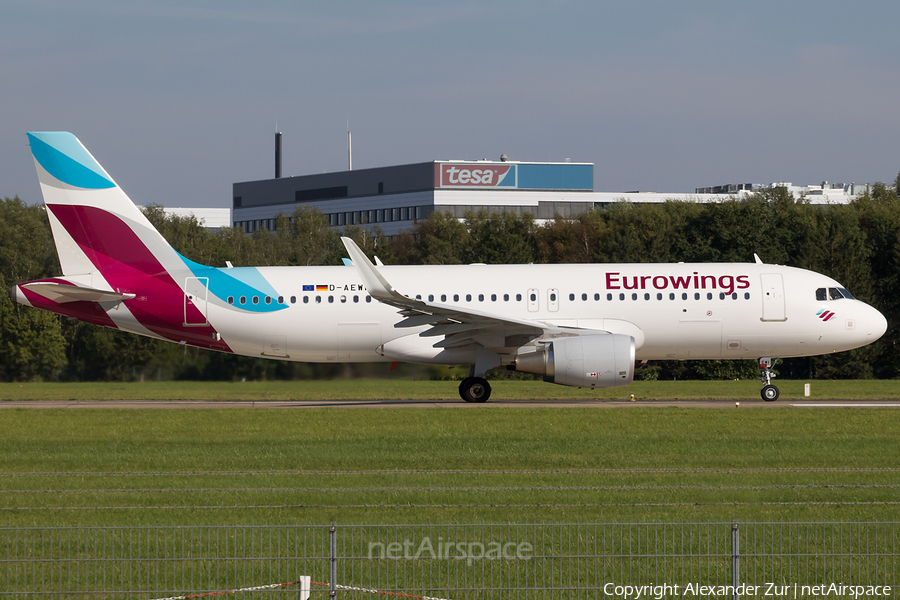 Eurowings Airbus A320-214 (D-AEWI) | Photo 391559