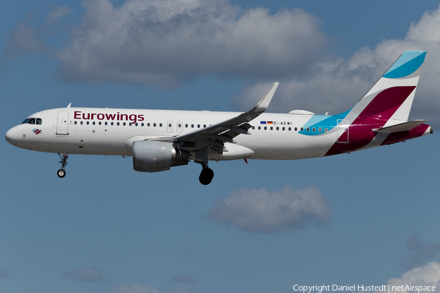 Eurowings Airbus A320-214 (D-AEWI) | Photo 414574