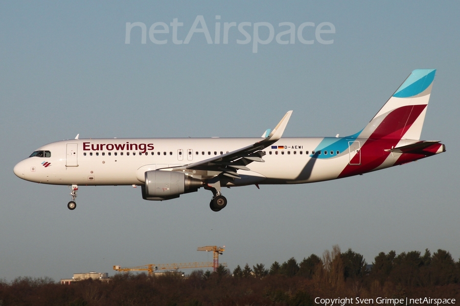 Eurowings Airbus A320-214 (D-AEWI) | Photo 449597