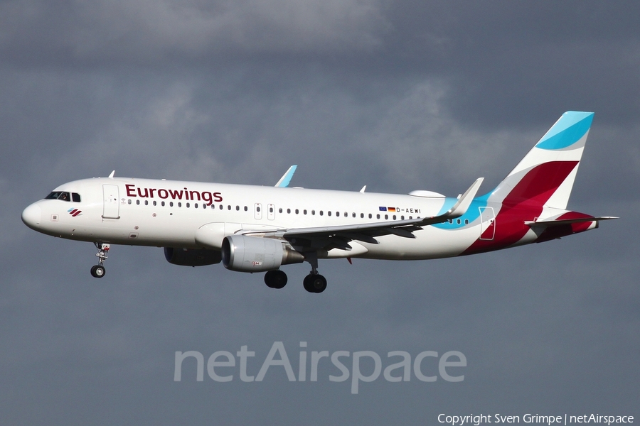 Eurowings Airbus A320-214 (D-AEWI) | Photo 450794