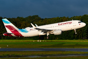 Eurowings Airbus A320-214 (D-AEWI) at  Hamburg - Fuhlsbuettel (Helmut Schmidt), Germany