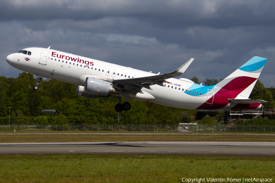 Eurowings Airbus A320-214 (D-AEWI) | Photo 508128