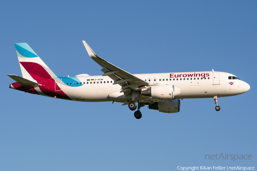 Eurowings Airbus A320-214 (D-AEWI) | Photo 568799