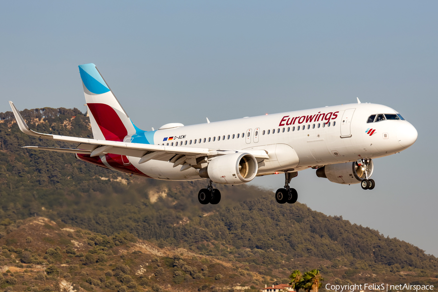 Eurowings Airbus A320-214 (D-AEWI) | Photo 634299