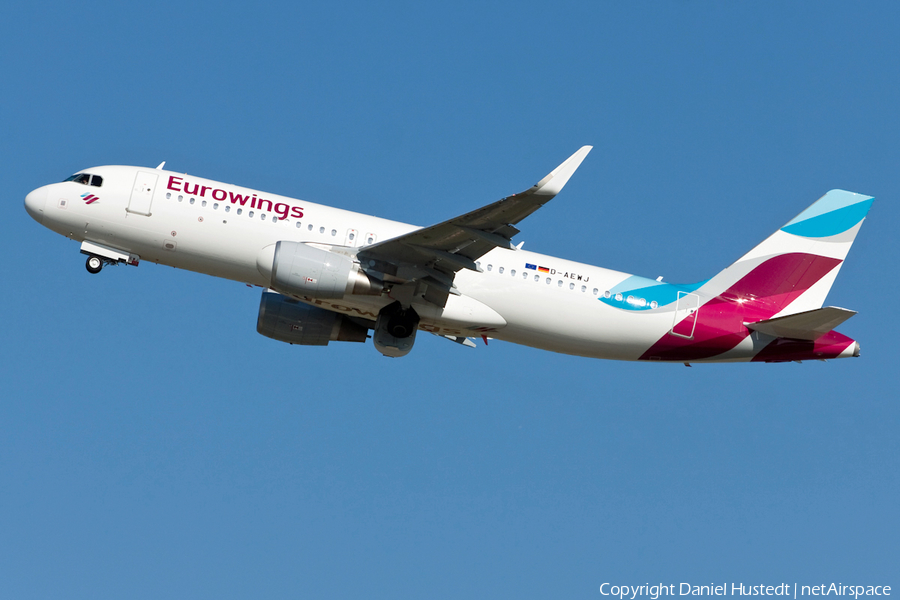 Eurowings Airbus A320-214 (D-AEWJ) | Photo 489473