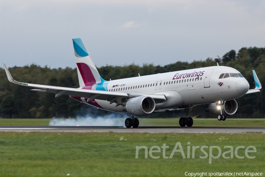 Eurowings Airbus A320-214 (D-AEWJ) | Photo 126377