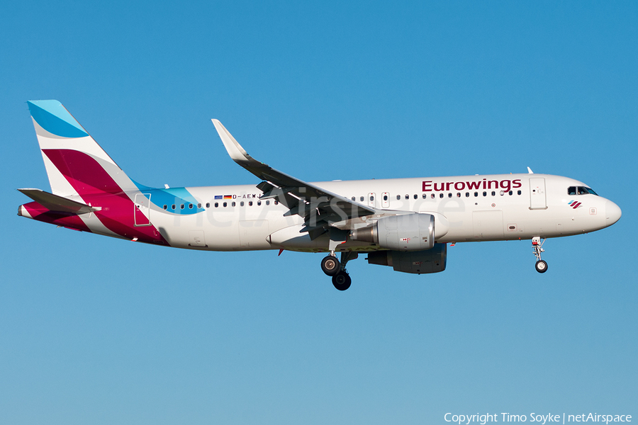 Eurowings Airbus A320-214 (D-AEWJ) | Photo 126717