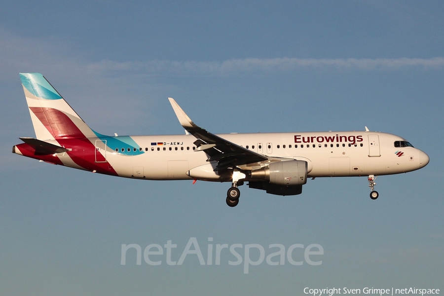 Eurowings Airbus A320-214 (D-AEWJ) | Photo 133544