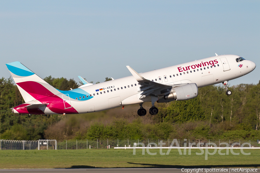 Eurowings Airbus A320-214 (D-AEWJ) | Photo 161621