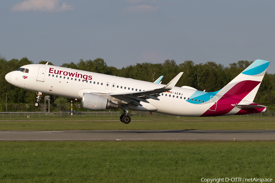 Eurowings Airbus A320-214 (D-AEWJ) | Photo 162715