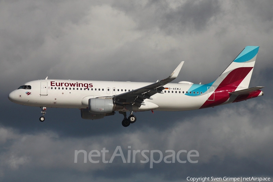 Eurowings Airbus A320-214 (D-AEWJ) | Photo 192599