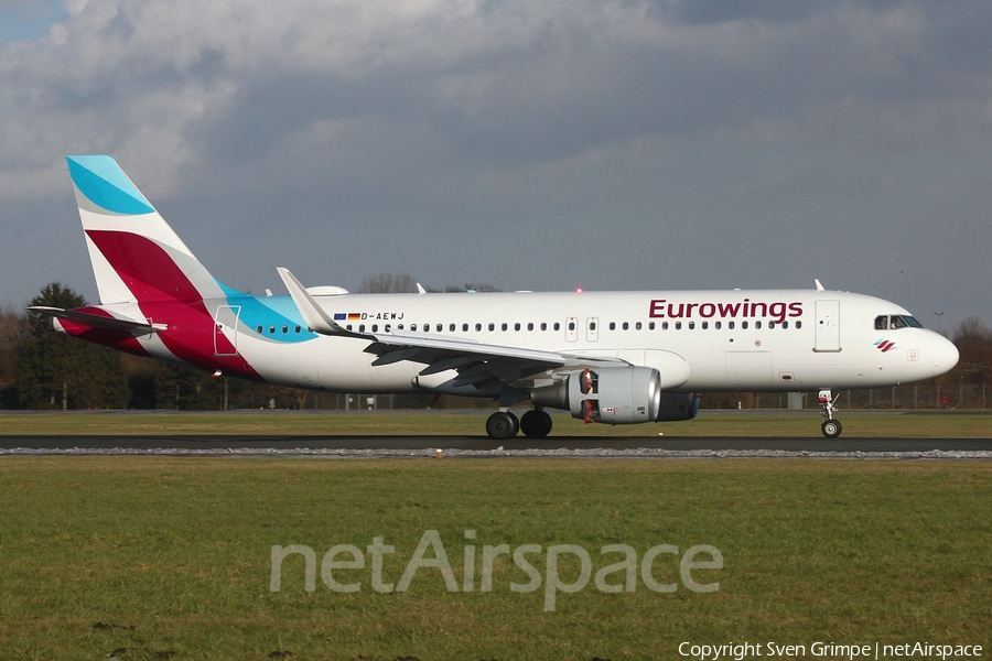 Eurowings Airbus A320-214 (D-AEWJ) | Photo 224699