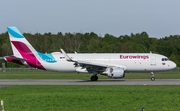 Eurowings Airbus A320-214 (D-AEWJ) at  Hamburg - Fuhlsbuettel (Helmut Schmidt), Germany