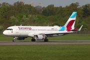 Eurowings Airbus A320-214 (D-AEWJ) at  Hamburg - Fuhlsbuettel (Helmut Schmidt), Germany