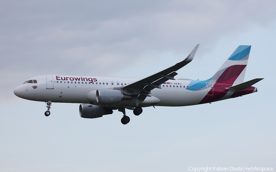 Eurowings Airbus A320-214 (D-AEWJ) | Photo 268767