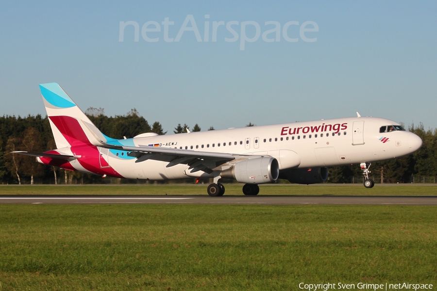 Eurowings Airbus A320-214 (D-AEWJ) | Photo 449605