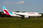 Eurowings Airbus A320-214 (D-AEWJ) at  Hamburg - Fuhlsbuettel (Helmut Schmidt), Germany