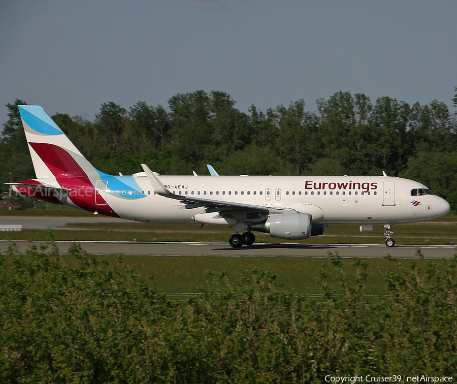 Eurowings Airbus A320-214 (D-AEWJ) | Photo 469682