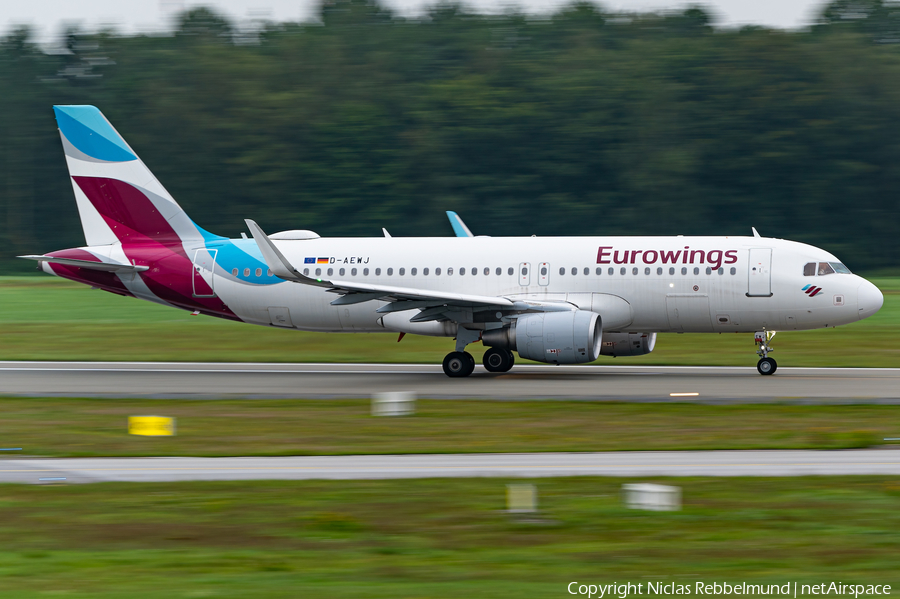 Eurowings Airbus A320-214 (D-AEWJ) | Photo 470071