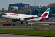 Eurowings Airbus A320-214 (D-AEWJ) at  Hamburg - Fuhlsbuettel (Helmut Schmidt), Germany