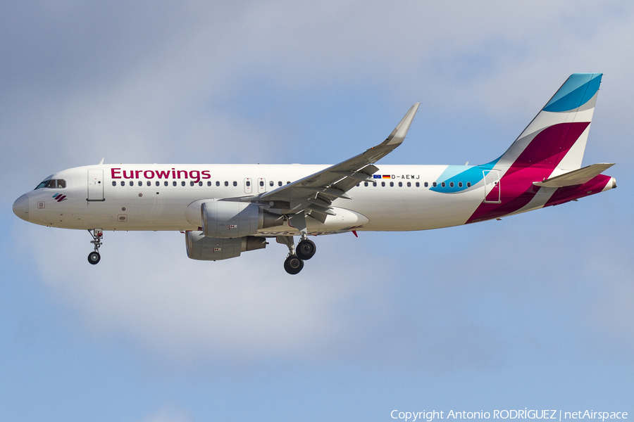 Eurowings Airbus A320-214 (D-AEWJ) | Photo 134921