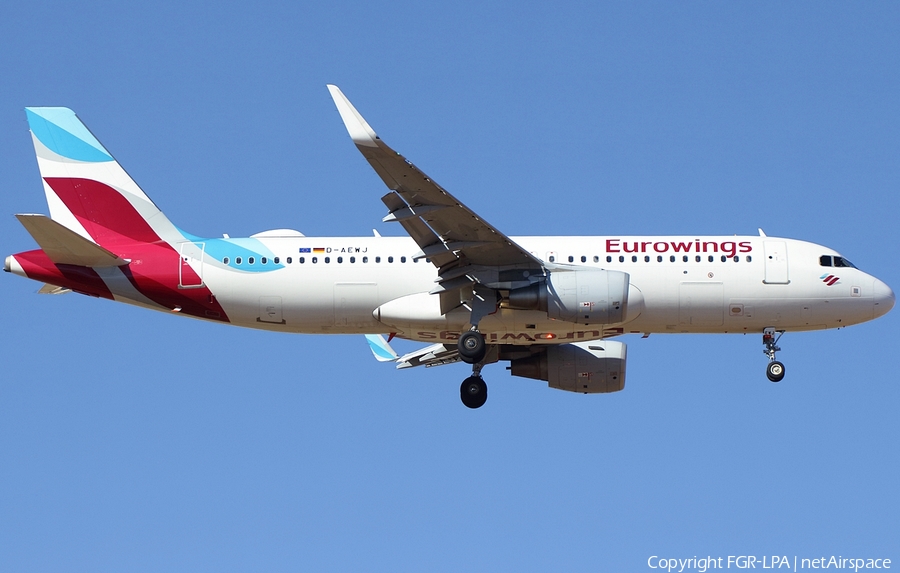 Eurowings Airbus A320-214 (D-AEWJ) | Photo 504932