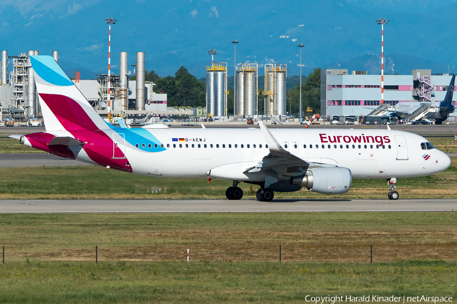 Eurowings Airbus A320-214 (D-AEWJ) | Photo 301486