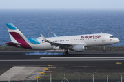 Eurowings Airbus A320-214 (D-AEWJ) at  La Palma (Santa Cruz de La Palma), Spain