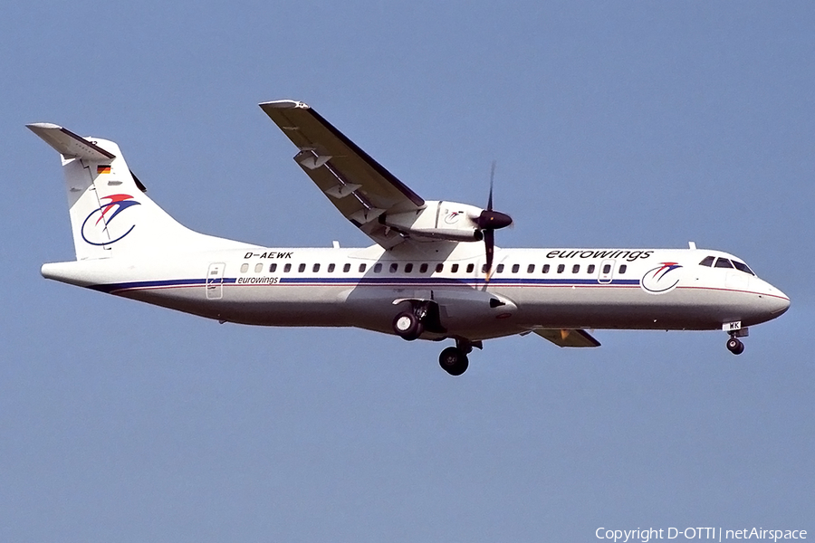 Eurowings ATR 72-212 (D-AEWK) | Photo 142297
