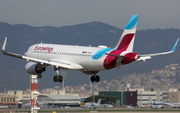 Eurowings Airbus A320-214 (D-AEWK) at  Barcelona - El Prat, Spain