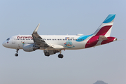 Eurowings Airbus A320-214 (D-AEWK) at  Barcelona - El Prat, Spain