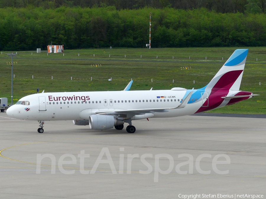 Eurowings Airbus A320-214 (D-AEWK) | Photo 568713