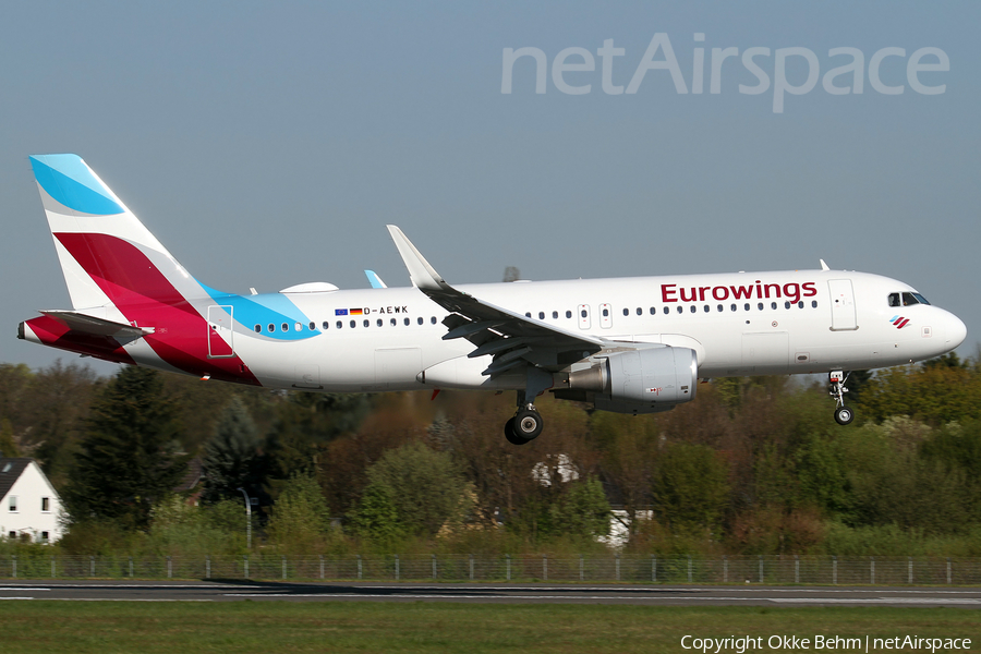 Eurowings Airbus A320-214 (D-AEWK) | Photo 157918