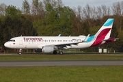 Eurowings Airbus A320-214 (D-AEWK) at  Hamburg - Fuhlsbuettel (Helmut Schmidt), Germany