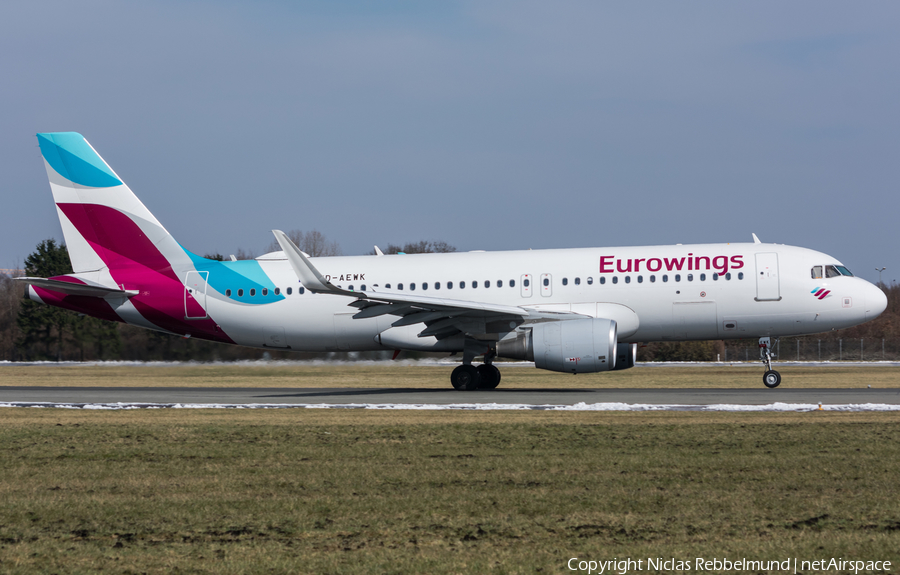Eurowings Airbus A320-214 (D-AEWK) | Photo 232997