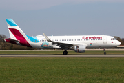 Eurowings Airbus A320-214 (D-AEWK) at  Hamburg - Fuhlsbuettel (Helmut Schmidt), Germany