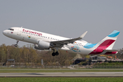 Eurowings Airbus A320-214 (D-AEWK) at  Hamburg - Fuhlsbuettel (Helmut Schmidt), Germany