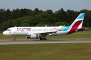 Eurowings Airbus A320-214 (D-AEWK) at  Hamburg - Fuhlsbuettel (Helmut Schmidt), Germany