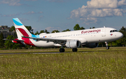 Eurowings Airbus A320-214 (D-AEWK) at  Hamburg - Fuhlsbuettel (Helmut Schmidt), Germany