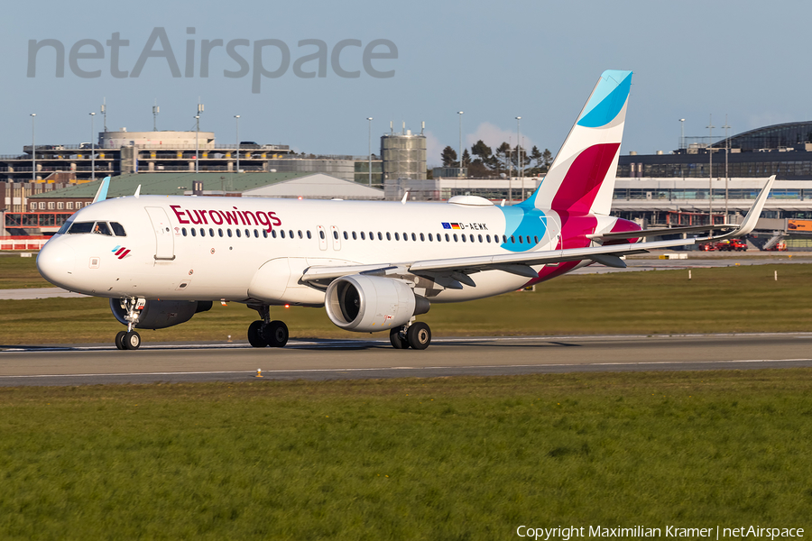 Eurowings Airbus A320-214 (D-AEWK) | Photo 521348