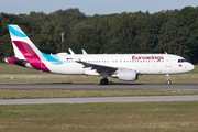 Eurowings Airbus A320-214 (D-AEWK) at  Hamburg - Fuhlsbuettel (Helmut Schmidt), Germany