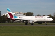 Eurowings Airbus A320-214 (D-AEWK) at  Hamburg - Fuhlsbuettel (Helmut Schmidt), Germany