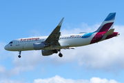 Eurowings Airbus A320-214 (D-AEWK) at  London - Heathrow, United Kingdom