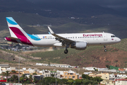 Eurowings Airbus A320-214 (D-AEWK) at  Gran Canaria, Spain
