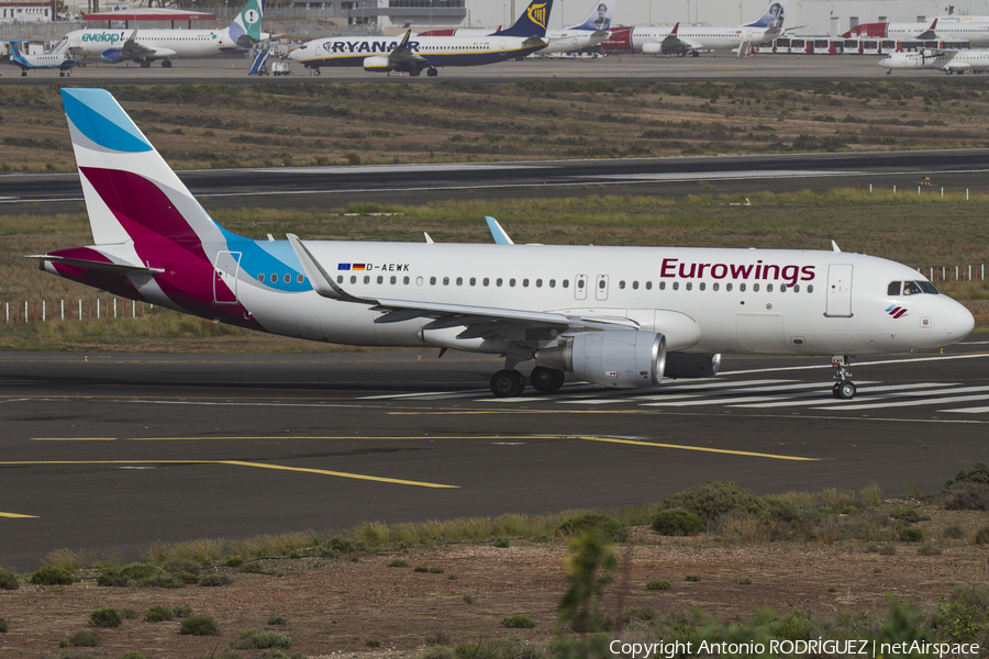Eurowings Airbus A320-214 (D-AEWK) | Photo 135945