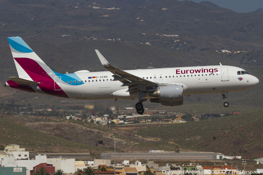 Eurowings Airbus A320-214 (D-AEWK) | Photo 154796