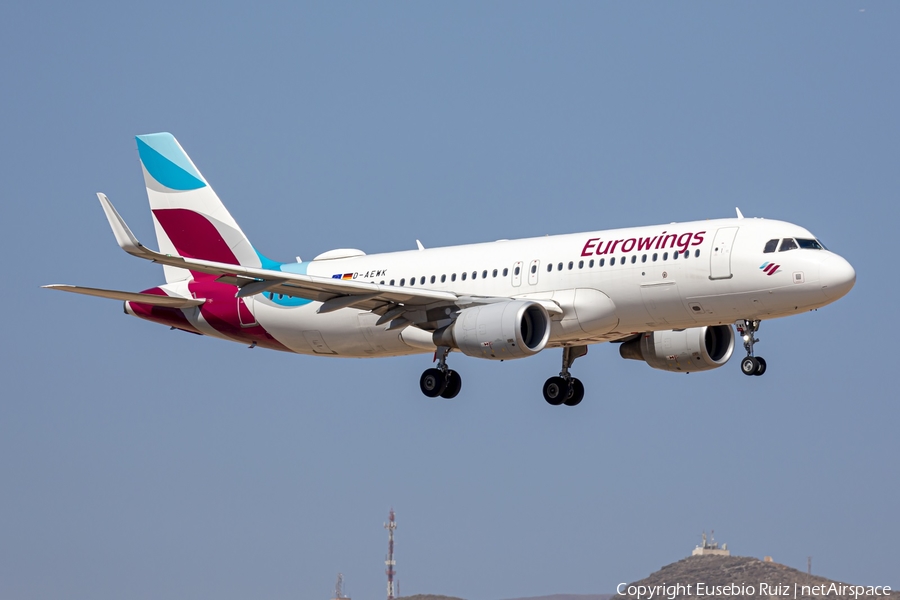 Eurowings Airbus A320-214 (D-AEWK) | Photo 459952